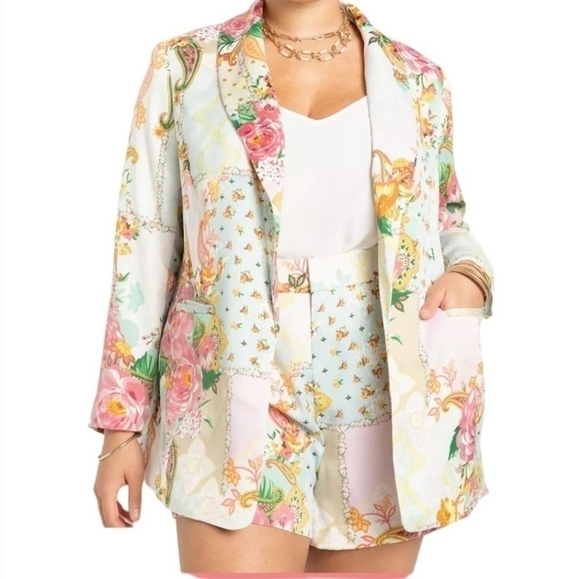 Eloquii Pants - Eloquii SATIN SHORTS